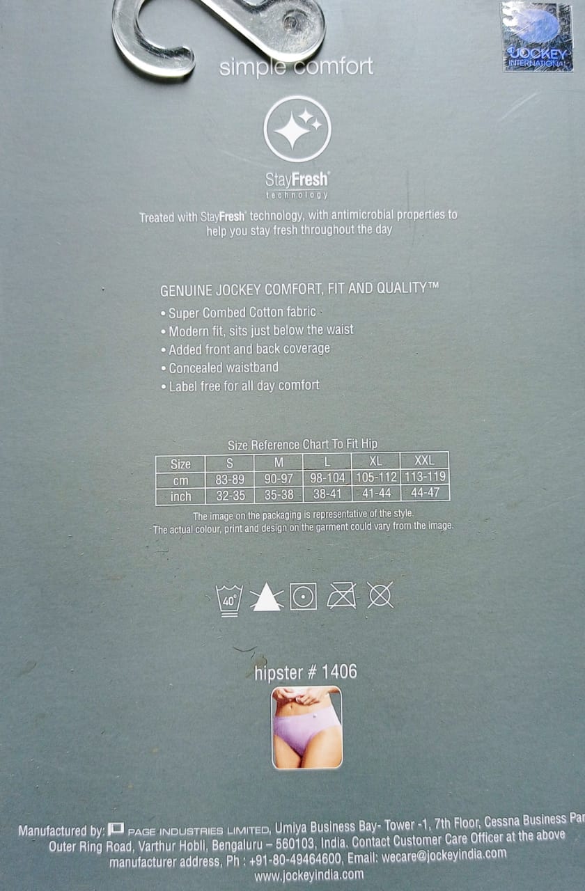 Jockey - Style#1406-Pack of 3