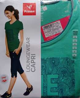 Prisma Lounge Wear  Capri