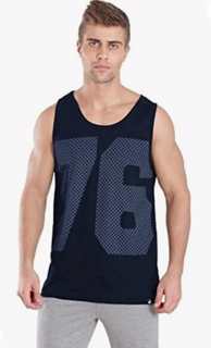Jockey tank top-9928-Black
